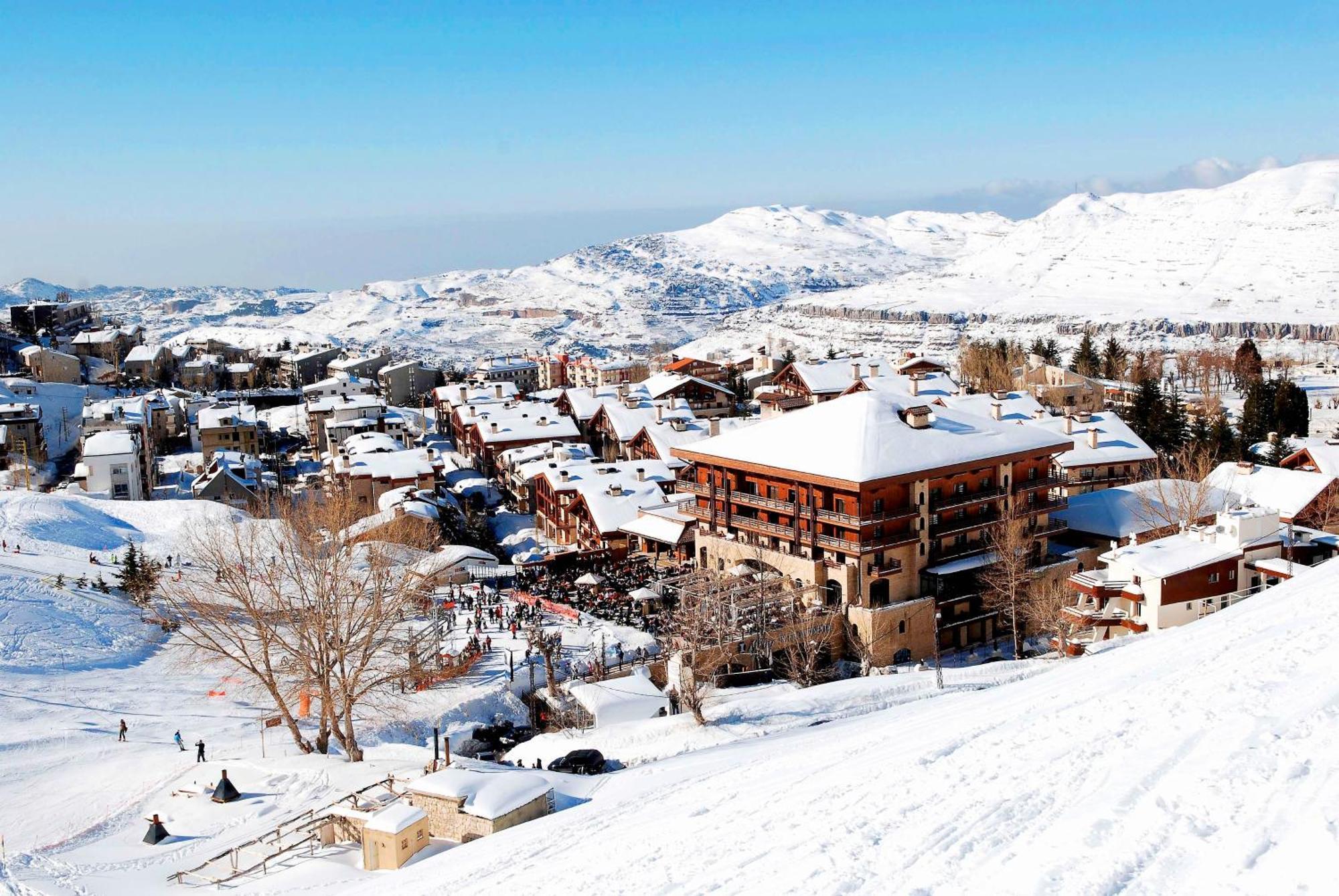 Intercontinental Mzaar Lebanon Mountain Resort & Spa By Ihg Mzaar Kfardebian Dış mekan fotoğraf